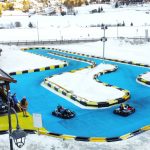 Swiss Winter Village a Milano: si scia sulla pista Neveplast sognando i giochi olimpici