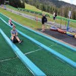 A NEVEPLAST DRY SKI SLOPE ON TOP OF THE WASTE-TO-ENERGY PLANT