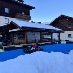 What’s it like to ski on the roof of the Falkensteiner Family Resort Lido?